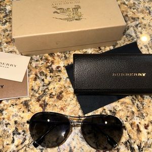 BURBERRY BE3122 Tara women aviator sunglasses